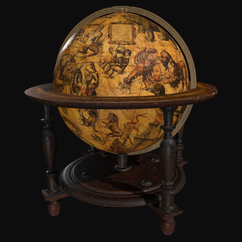 Blaeu Celestial Globe (1602)